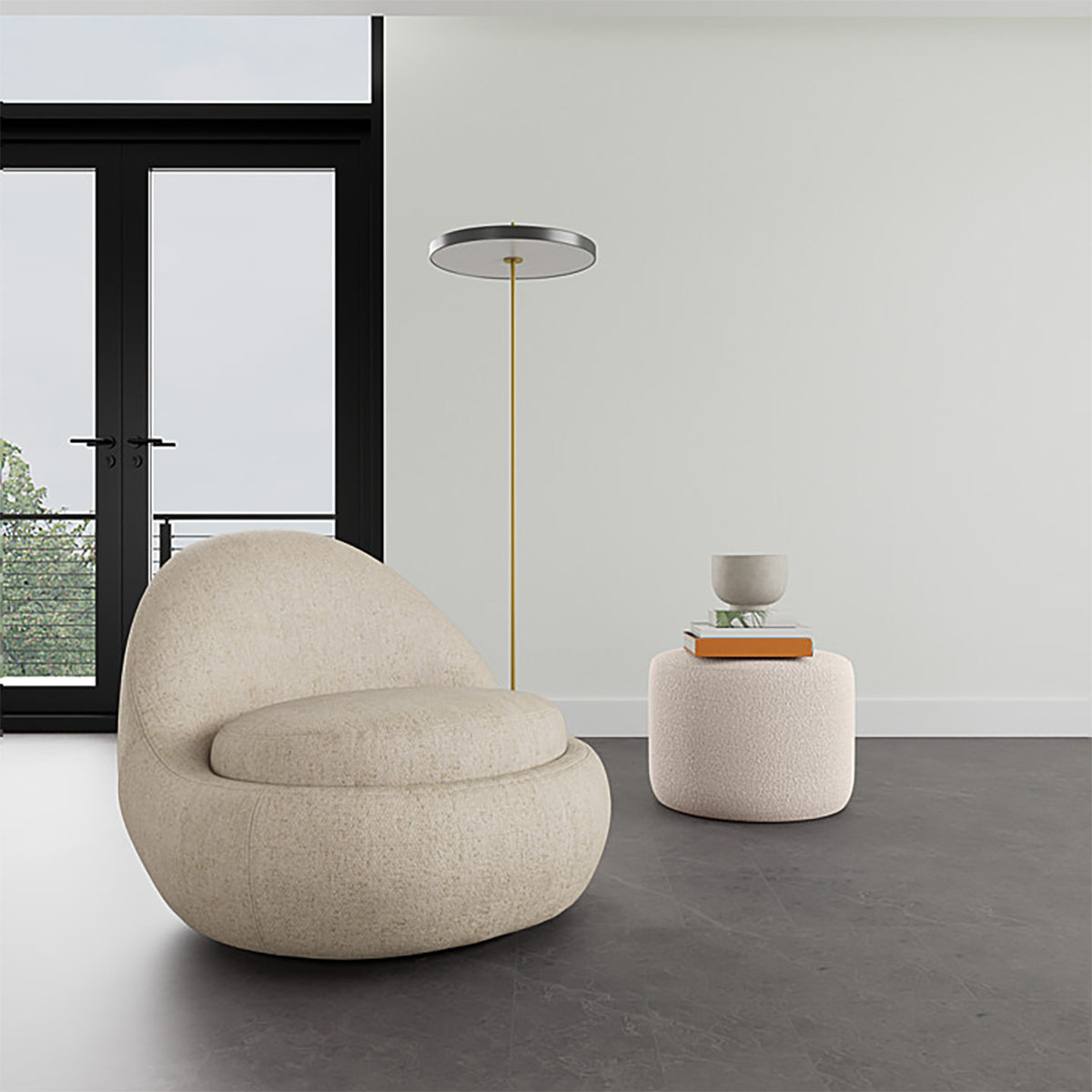 Babette Swivel Armchair