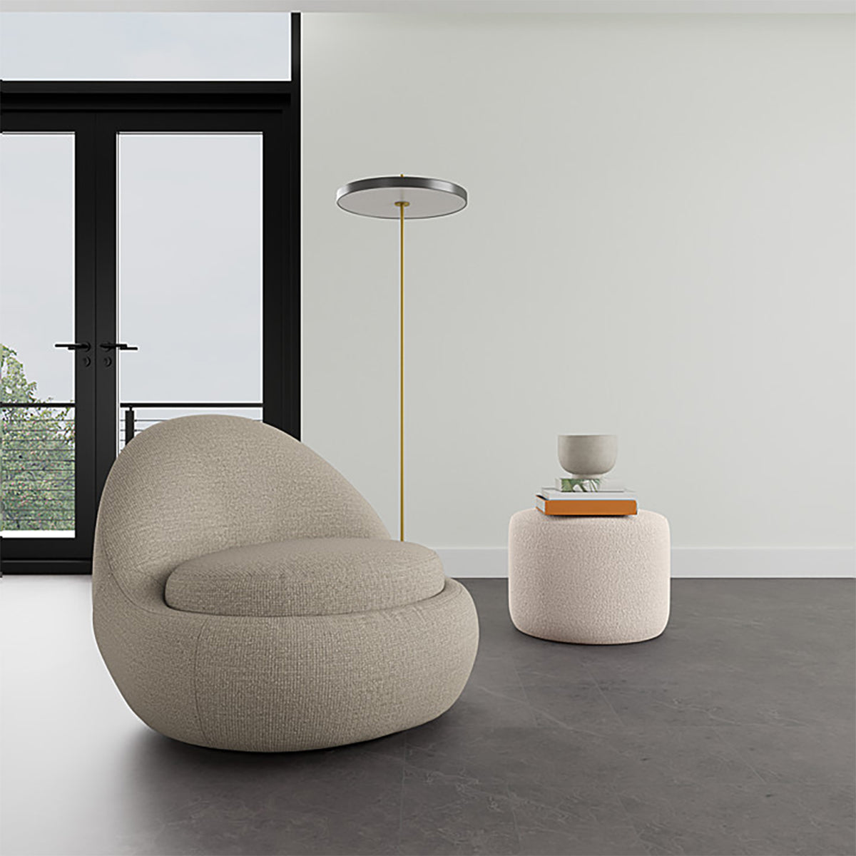 Babette Swivel Armchair