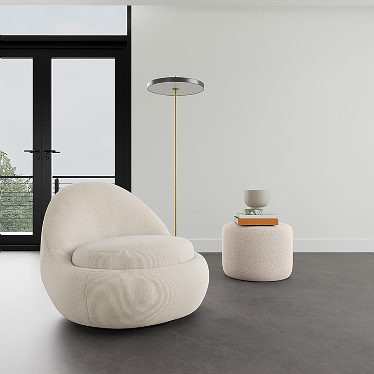 Babette Swivel Armchair