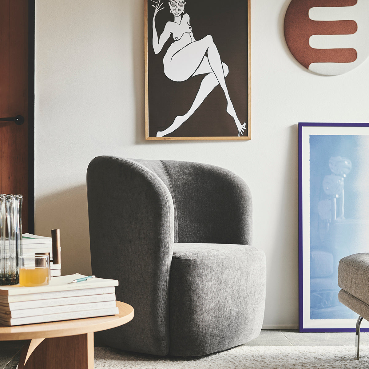 Blair Swivel Armchair