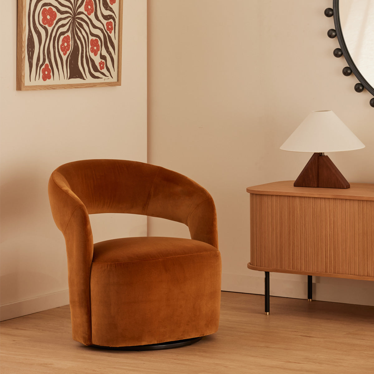 Judi Swivel Armchair