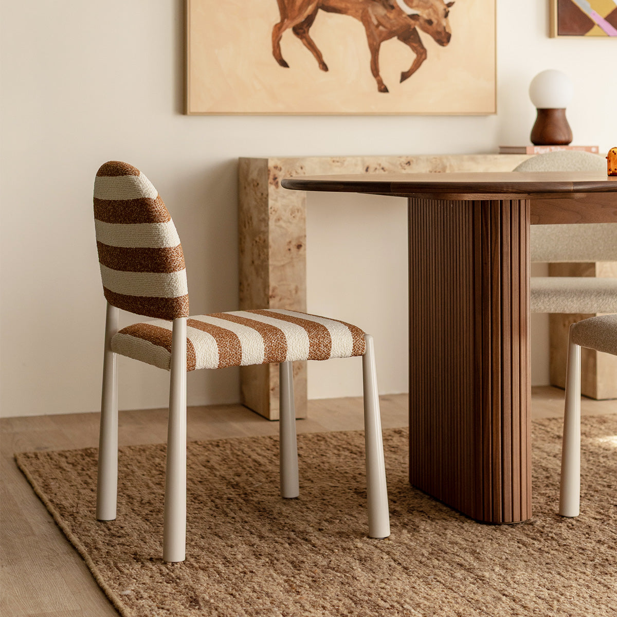 Valentina Stripe Dining Chair