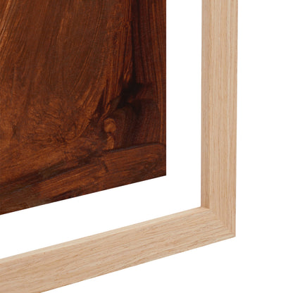 Abstract Tabletop Orange 1 Art Print