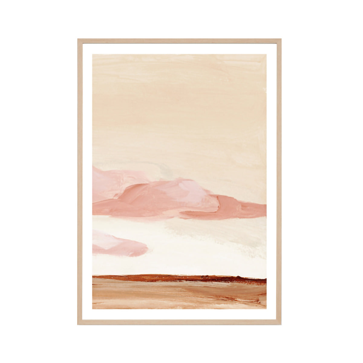 Desert Clouds Dusk 2 Art Print
