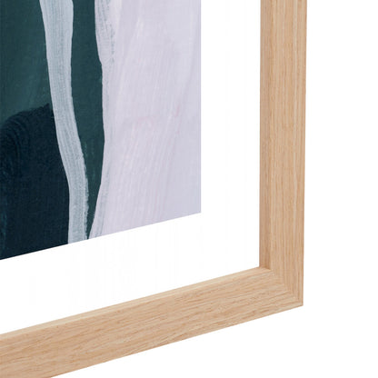 Elegant Muse Blush Portrait Art Print