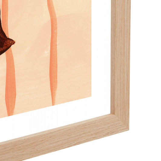 Pensive Portrait Bright 1 Art Print