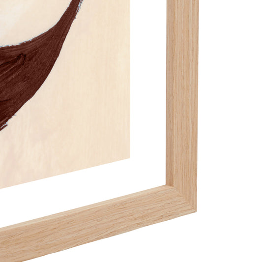 Shell Decor Blue 1 Art Print