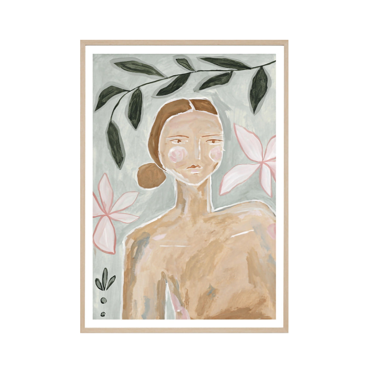 Feminine Muse Haze 1 Art Print