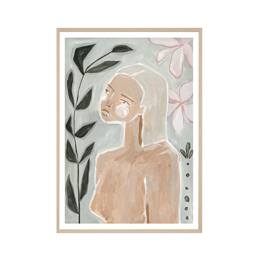 Feminine Muse Haze 2 Art Print
