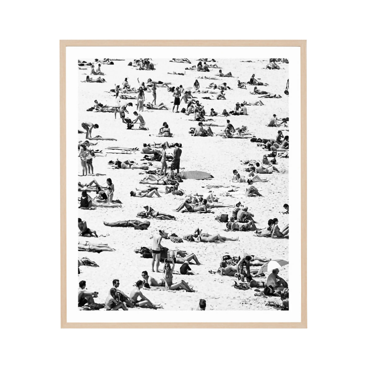 Sunbathers 2 Art Print