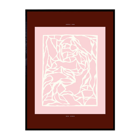 I See You - Rose Art Print