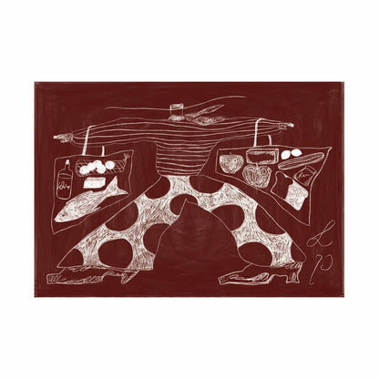 Sams Shopping Art Print