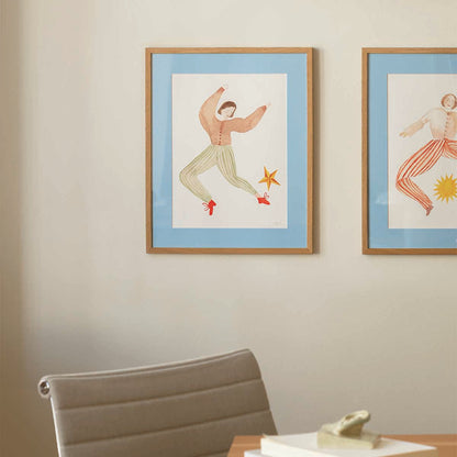 Soccer Star Art Print