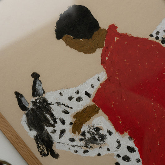 Spotted Horse Art Print