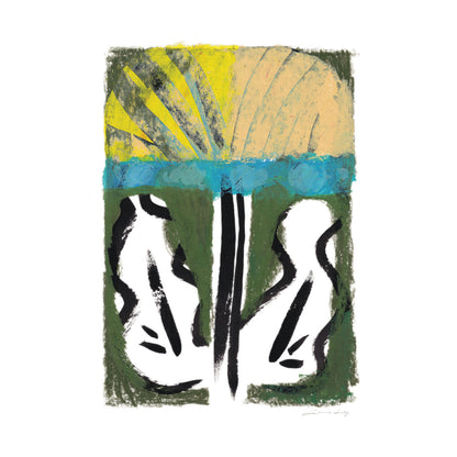 We Stood in an Open Field Art Print