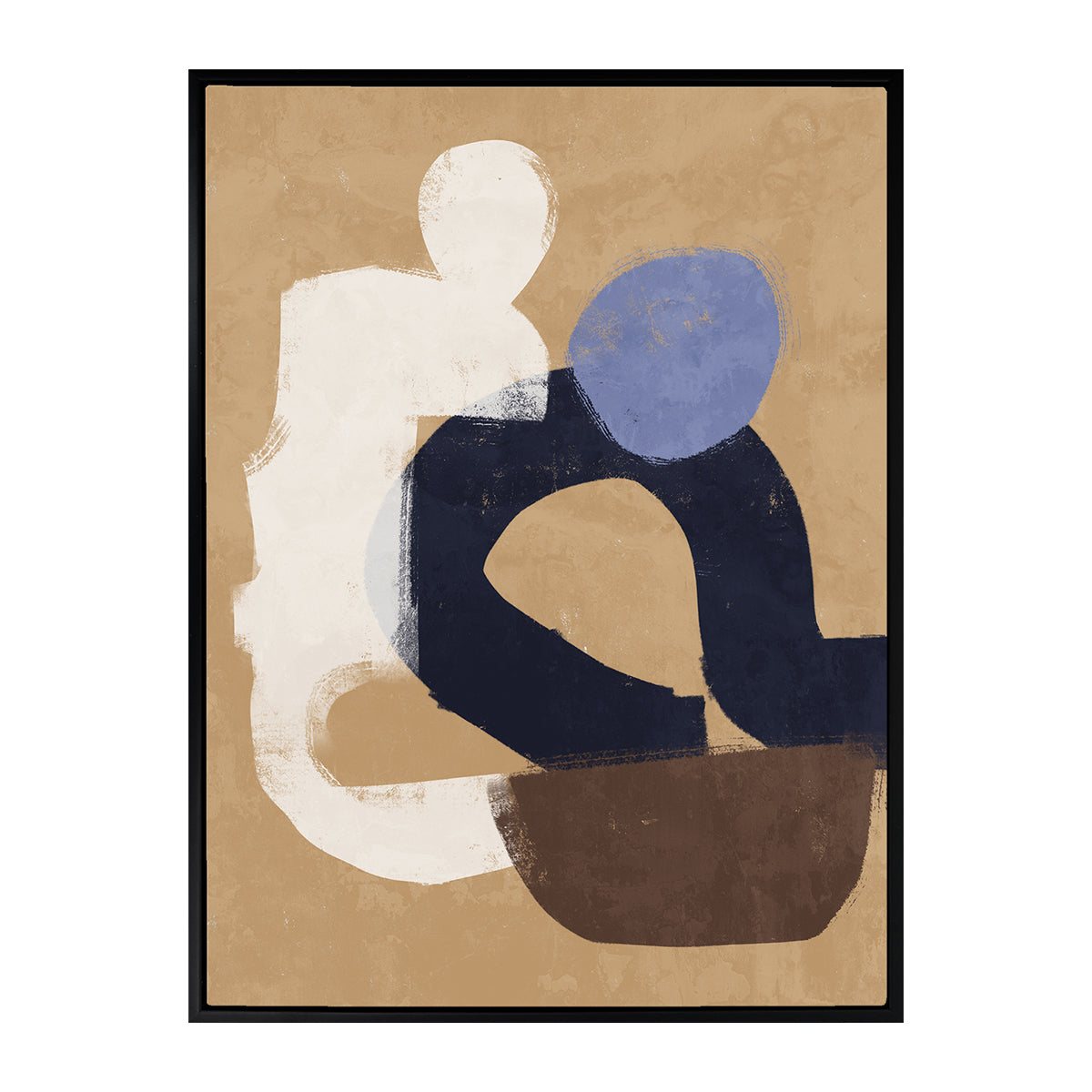 At Ease Portrait Art Print