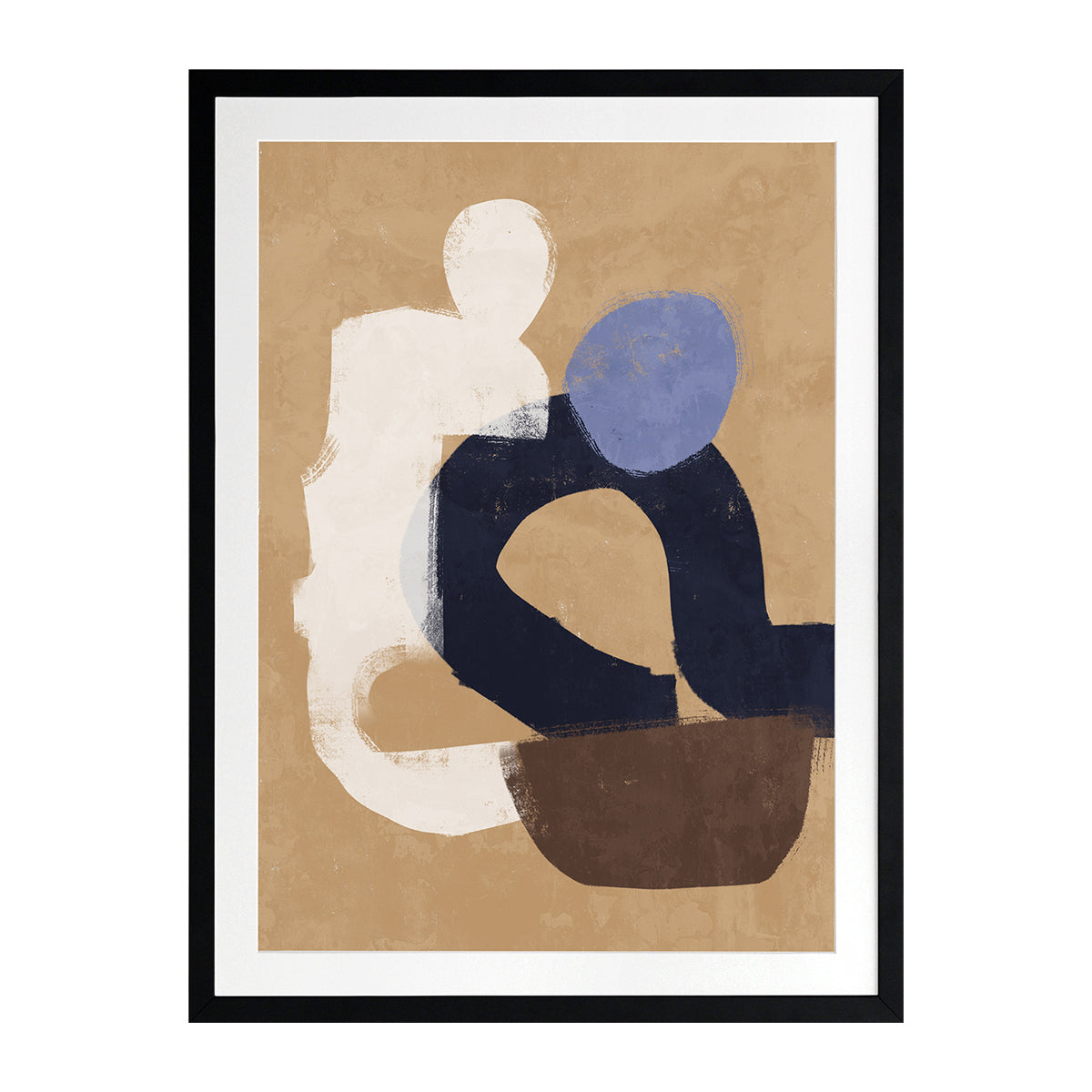 At Ease Portrait Art Print