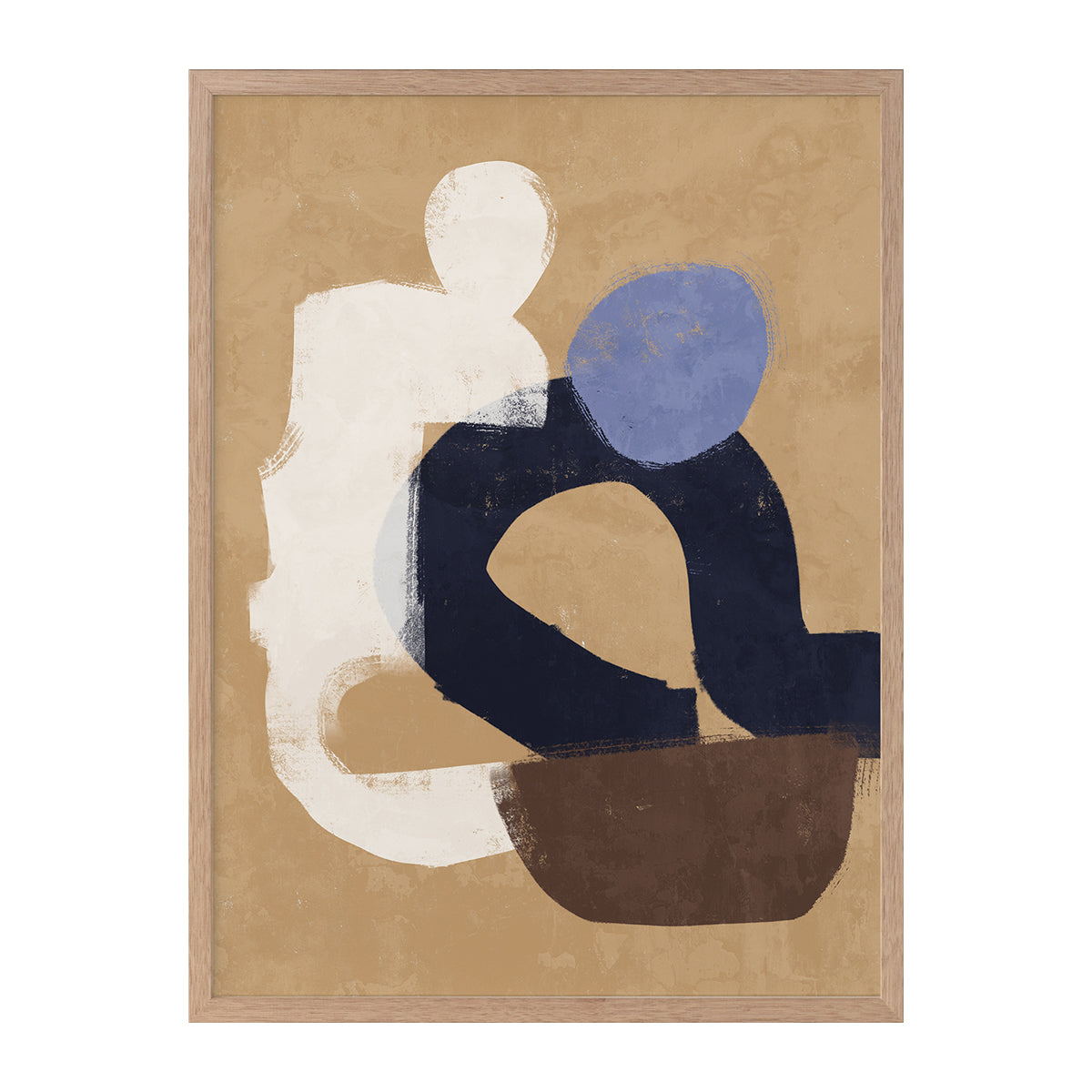 At Ease Portrait Art Print