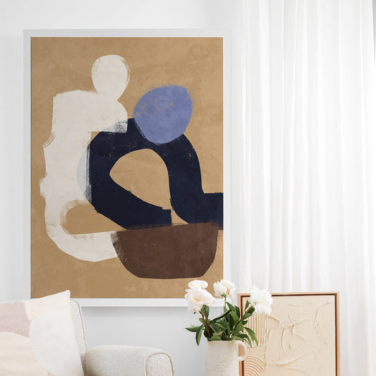 At Ease Portrait Art Print