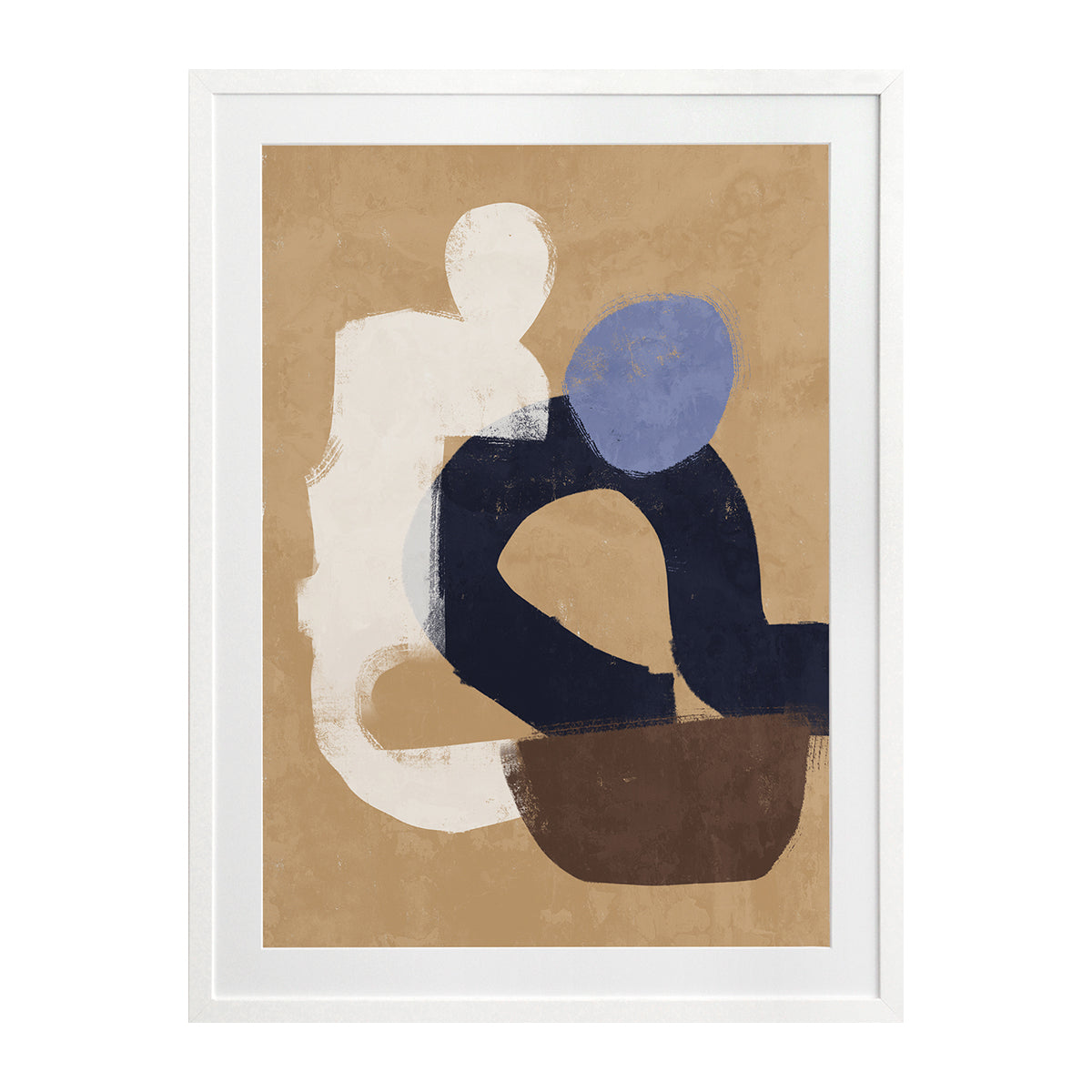 At Ease Portrait Art Print