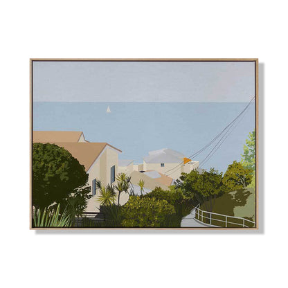 Bondi Road Landscape Art Print