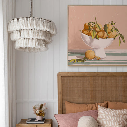 Bowl of Oranges Art Print