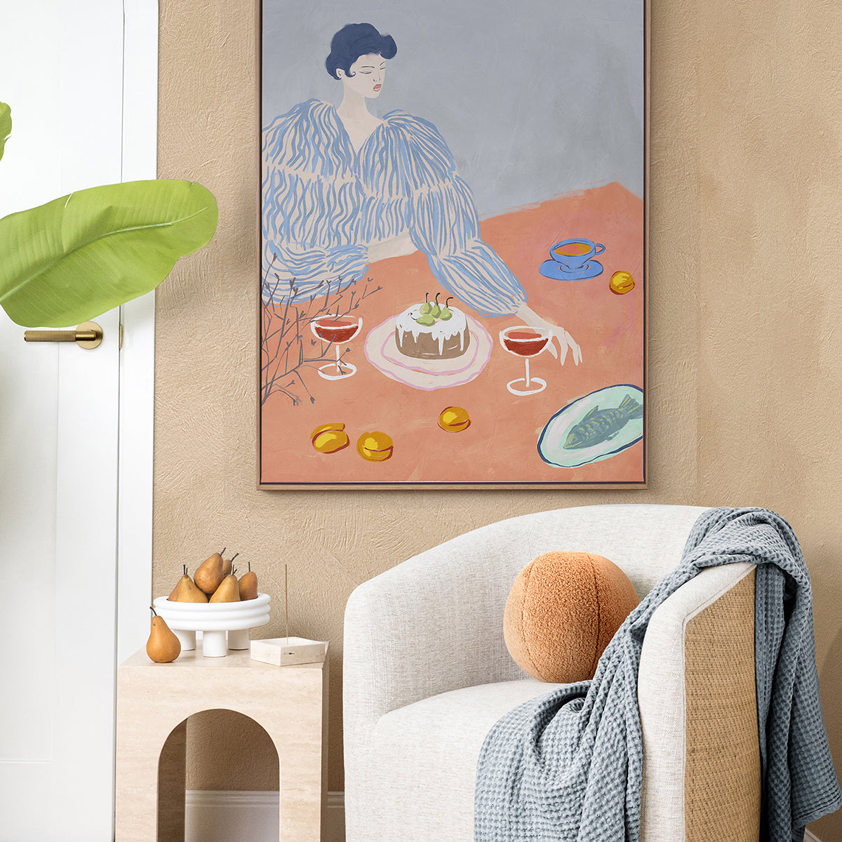 Camille Portrait Art Print