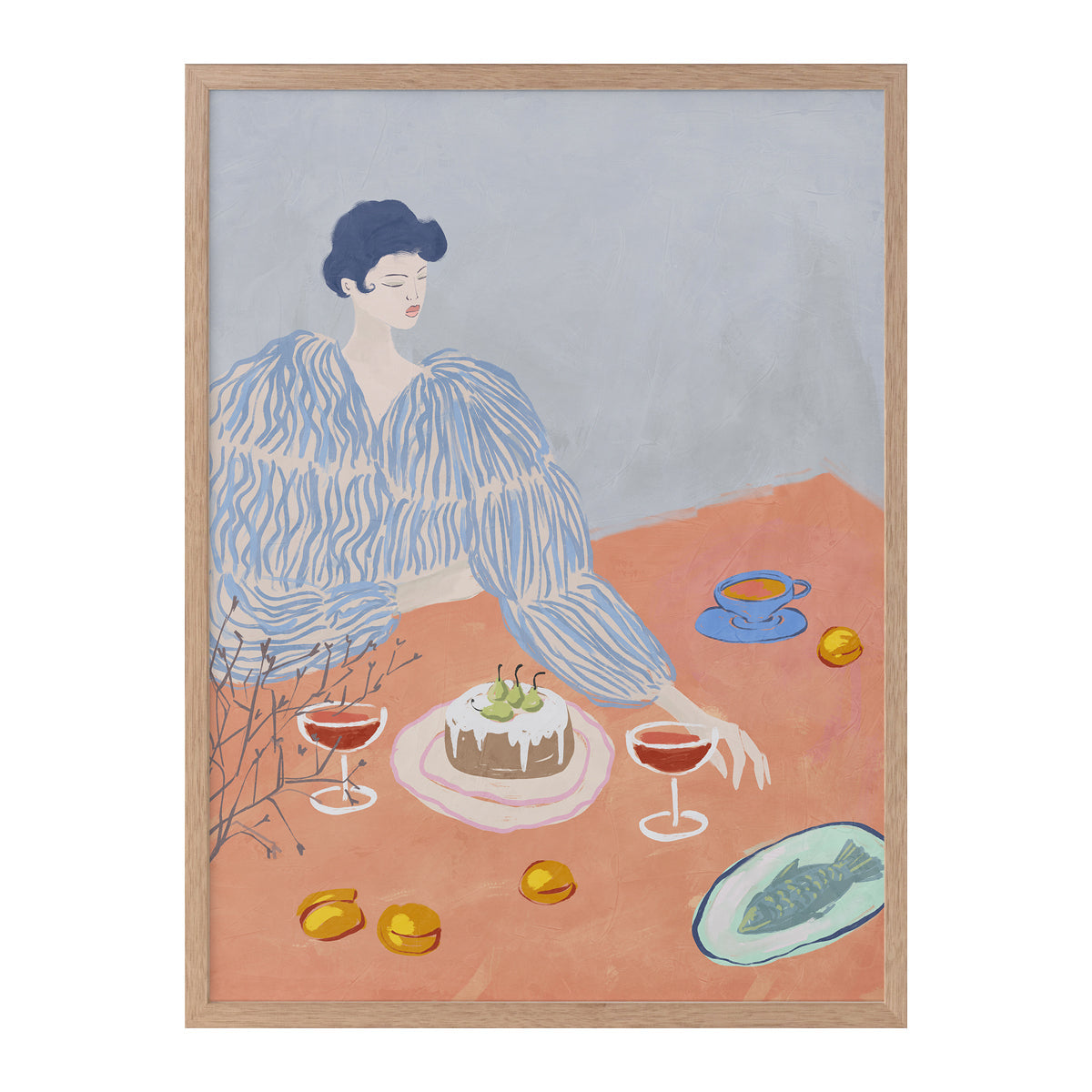 Camille Portrait Art Print