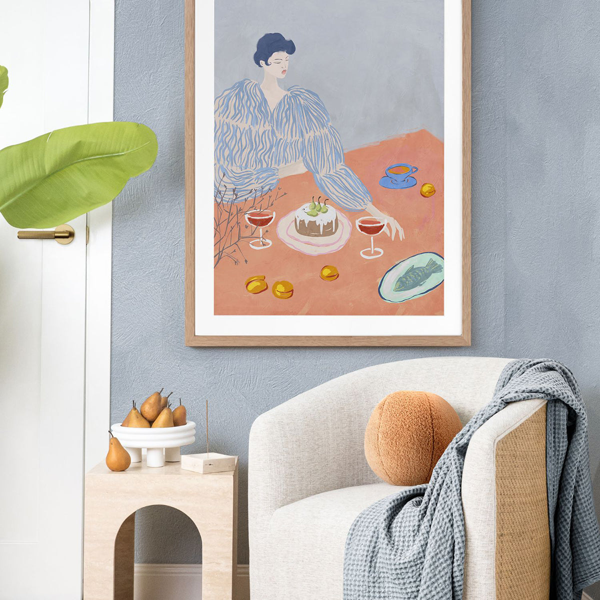 Camille Portrait Art Print