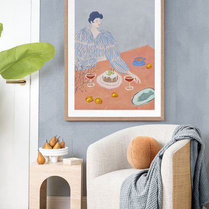 Camille Portrait Art Print