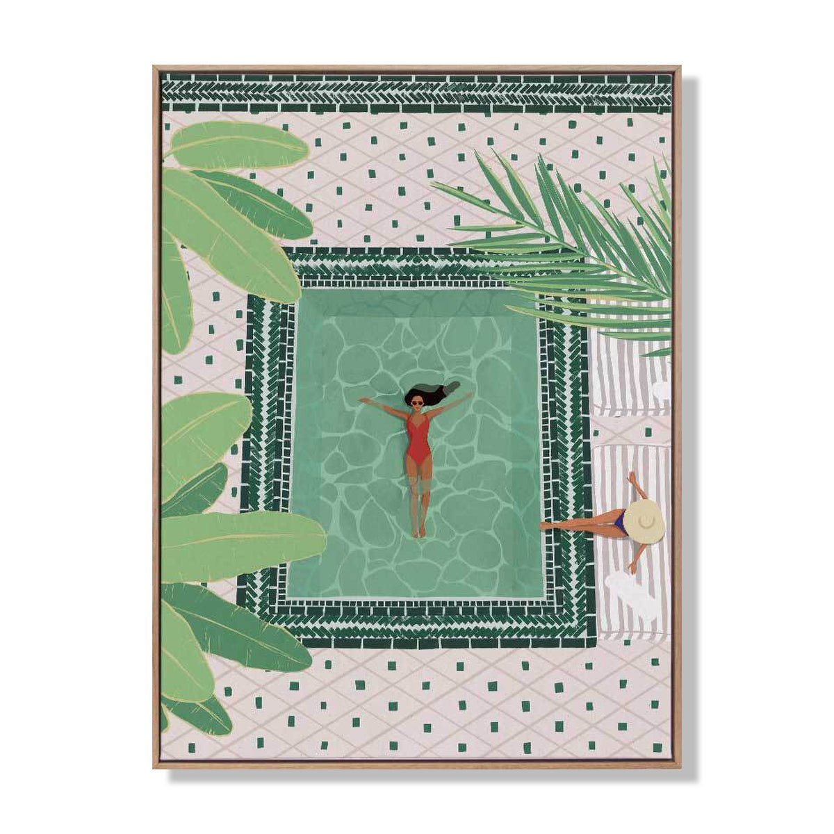 Carefree Callie Portrait Art Print