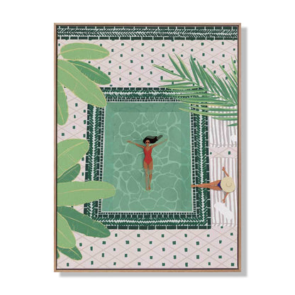 Carefree Callie Portrait Art Print