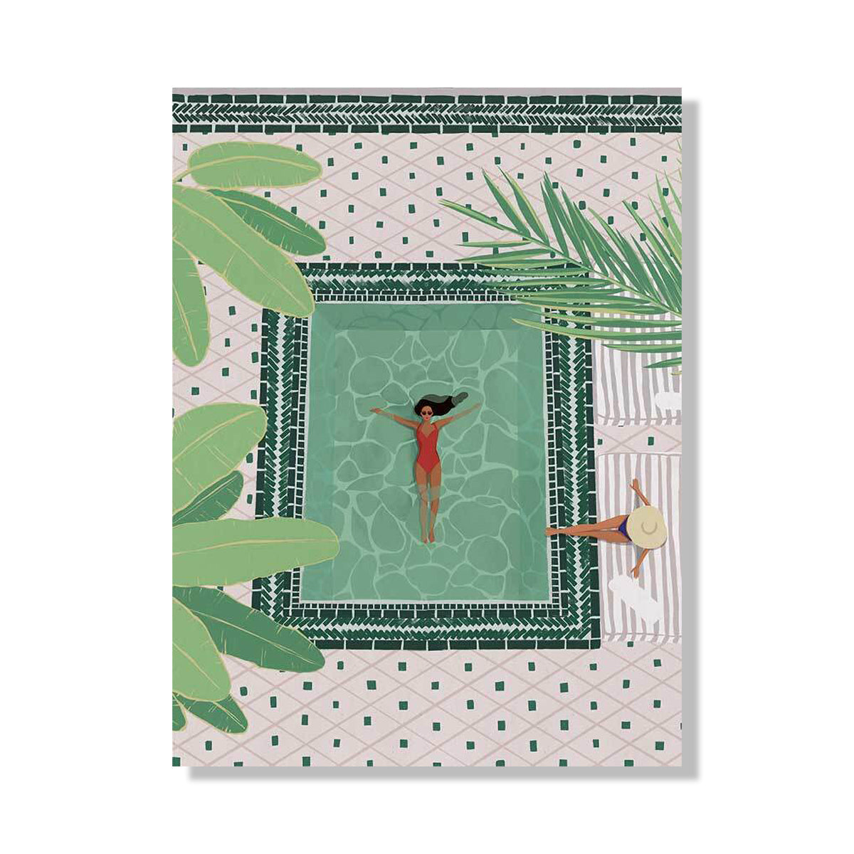 Carefree Callie Portrait Art Print