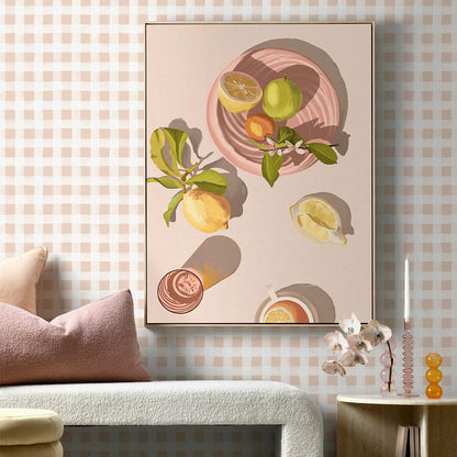 Citron Portrait Art Print