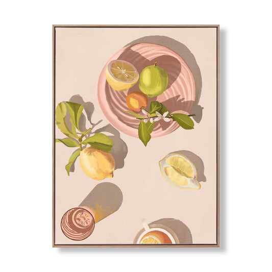 Citron Portrait Art Print