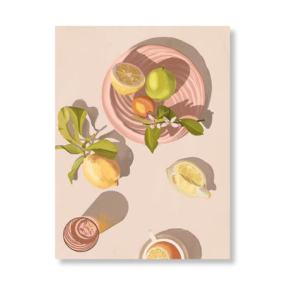 Citron Portrait Art Print
