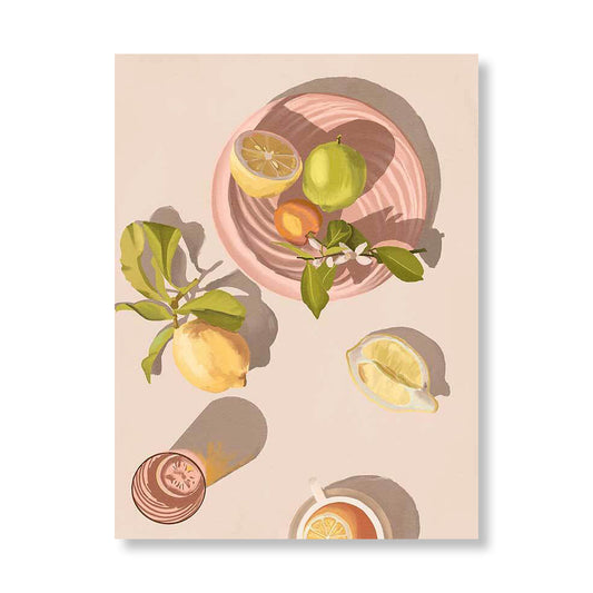 Citron Portrait Art Print