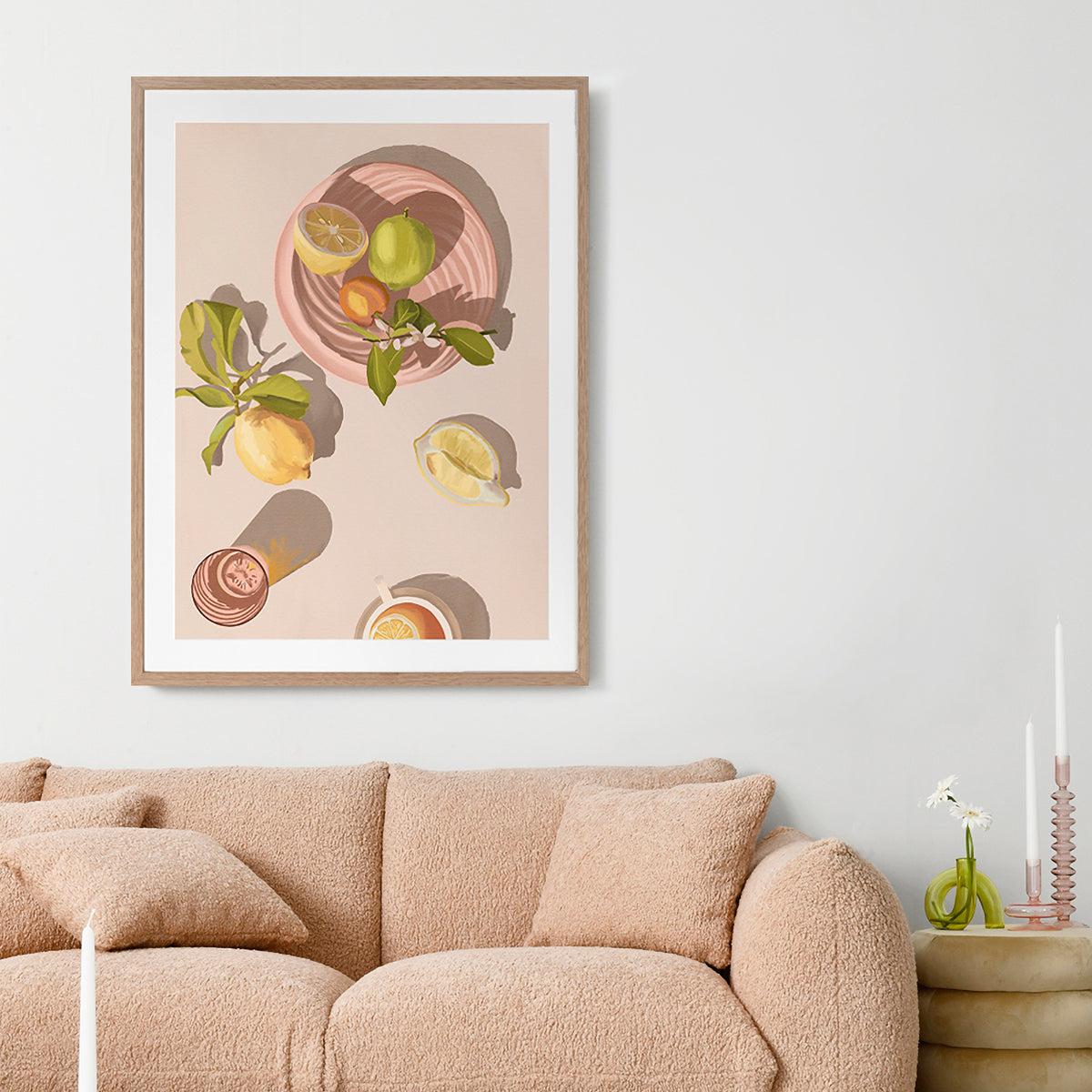Citron Portrait Art Print