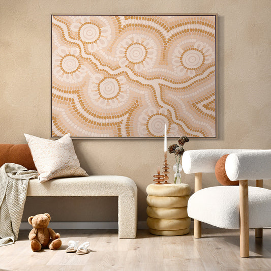 Connection to the River Landscape Art Print