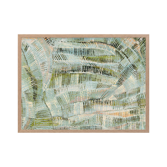 Dhala-Bu-Nya Green Landscape Art Print