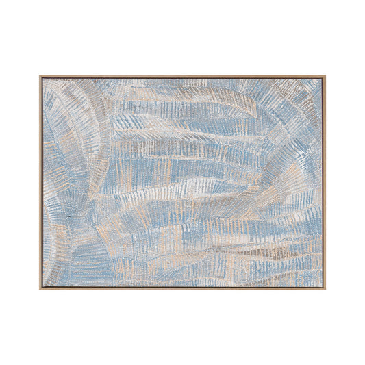 Dhala-Bu-Nya Light Blue Landscape Art Print