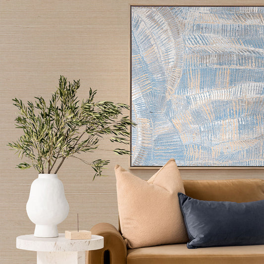 Dhala-Bu-Nya Light Blue Landscape Art Print