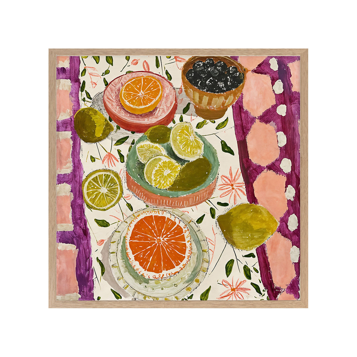 Fiesta Harvest I Art Print