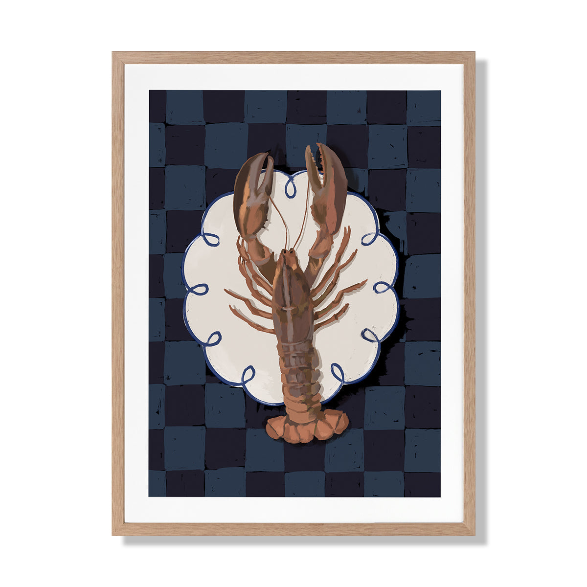 Freshwater Deep Portrait Art Print