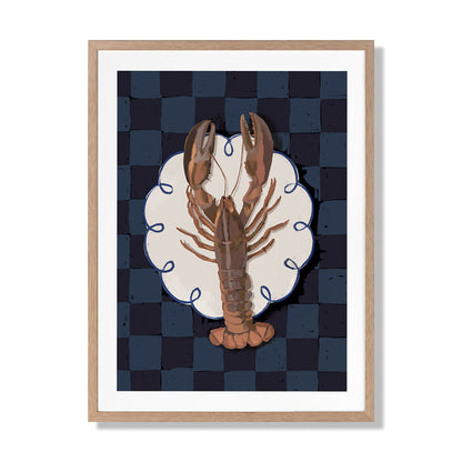 Freshwater Deep Portrait Art Print