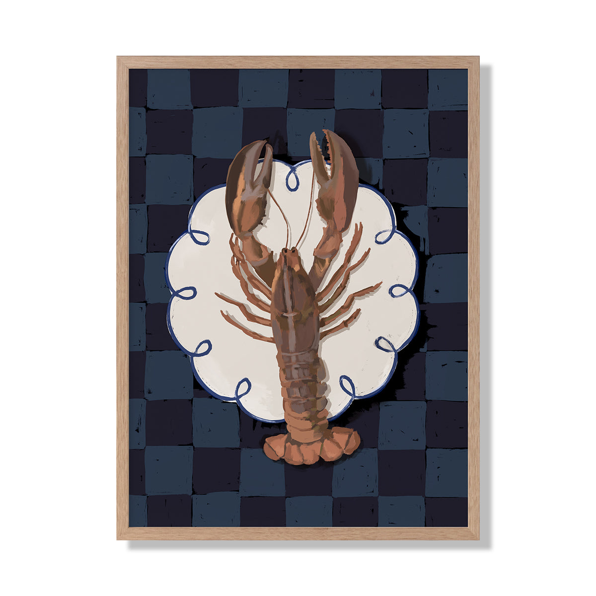 Freshwater Deep Portrait Art Print