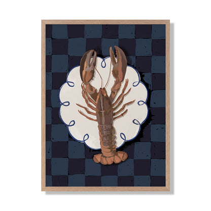 Freshwater Deep Portrait Art Print