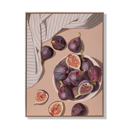Fresh Figs Portrait Art Print