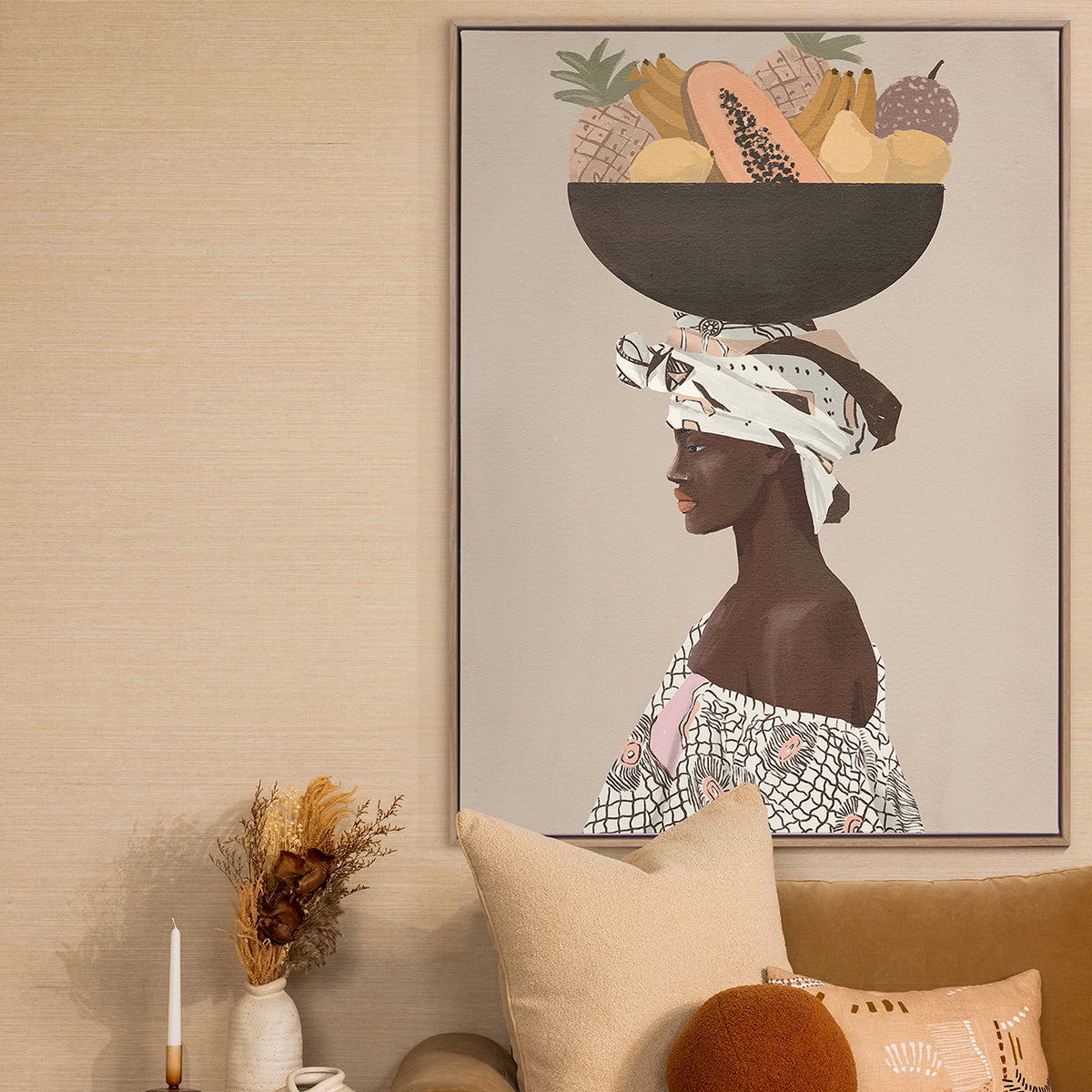 Fuerza Portrait Art Print