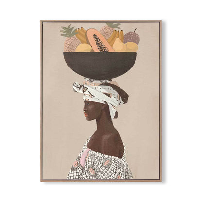 Fuerza Portrait Art Print